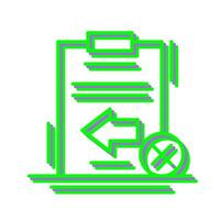 Return Failed Vector Icon