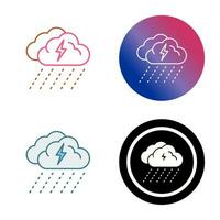 Rainy Day Vector Icon