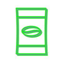 Coffee Packets Vector Icon