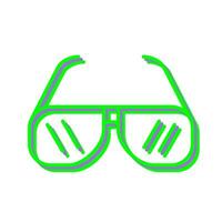 Sun Glasses Vector Icon