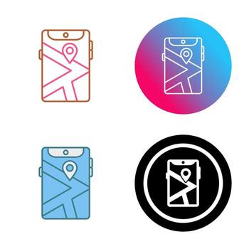 icono de vector gps