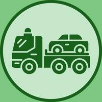 Tow Truck Vector Icon