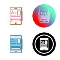 Education App Vector Icon