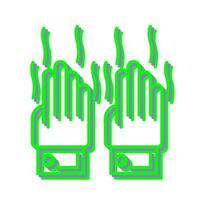 Smelly Hands Vector Icon