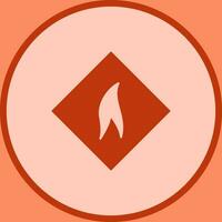 Flammable Material Vector Icon