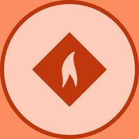 Flammable Material Vector Icon