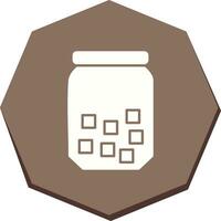 Sugar Bottle Vector Icon