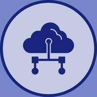 Internet Cloud Vector Icon