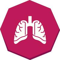 Lungs Vector Icon