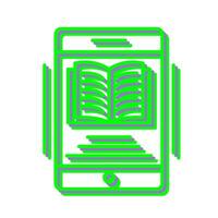 icono de vector de ebook