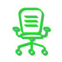 Office Chair Vector Icon