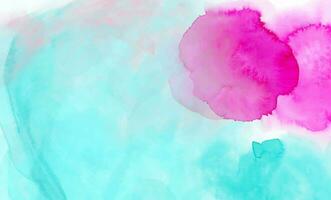 Soft watercolor splash stain background photo