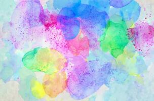 Abstract colorful watercolor background photo