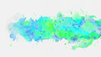 Soft watercolor splash stain background photo