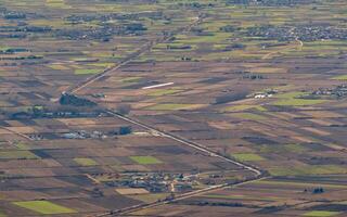 Flatlands of the Macedonia region of Greece photo