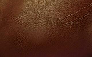 Brown leather texture background photo