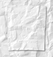 photo white crumpled paper texture background design space white tone