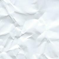 photo white crumpled paper texture background design space white tone