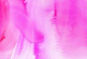 Pink watercolor abstract background photo