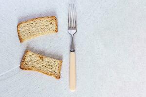 Dietary bread. Healthy food photo