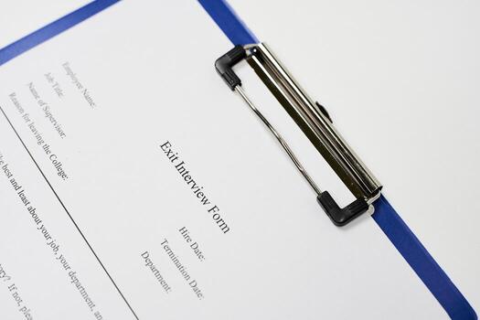 Exit Interview Form photo