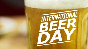 International Beer day photo