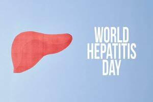 World hepatitis day photo
