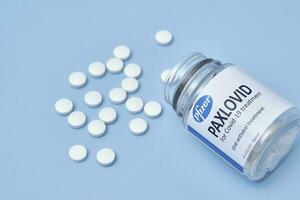 Paxlovid - new antiviral drug developed by Pfizer photo
