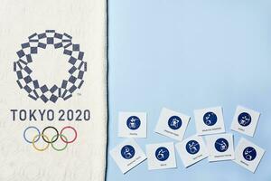 verano olímpico juegos - tokio 2020 foto