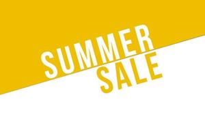 Summer sale banner photo
