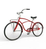 Red Vintage Bicycle photo