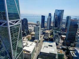 View of urban development in San Francisco in California, USA photo