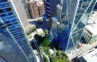 View of urban development in San Francisco in California, USA photo