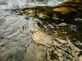 Mountain River With A Brown Shade photo