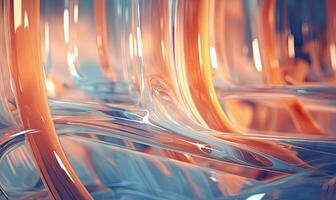 Dynamic and colorful abstract background. Created by AI photo