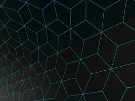 Curved abstract low poly  background photo