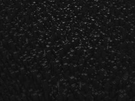 Dark abstract high rise city environment - 3D Illustration photo