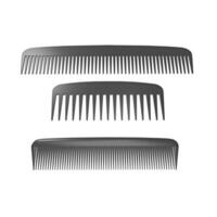 Set of hair combs photo