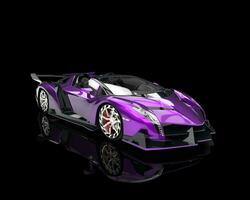 Purple Supercar - pearlescent paint photo