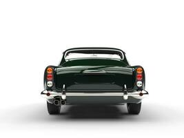 Cool vintage car - rear view photo