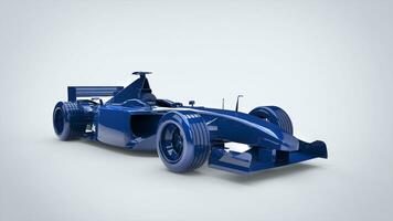 Cool deep blue - formula racing car photo