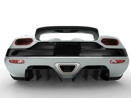 Modern sports car concept  - back view photo