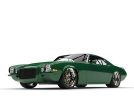 Esmeralda verde clásico Clásico americano coche foto