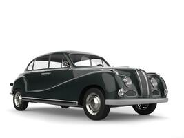 Black vintage luxury car - beauty shot photo