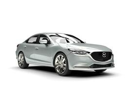 plata mazda 6 6 2018 - 2021 modelo - belleza Disparo - 3d ilustración - aislado en blanco antecedentes foto