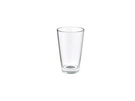 Clear tall juice glass photo