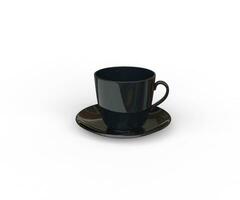 Black Coffee Cup photo
