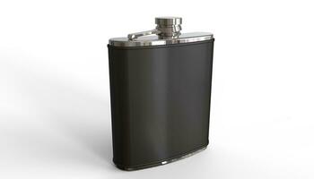 Flask  - isolated on white background photo