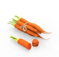 Fresco verduras - zanahorias foto