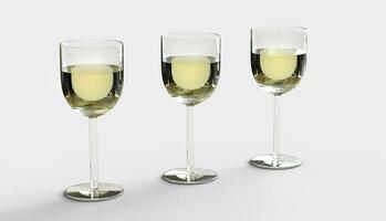 White Wine Glasses photo